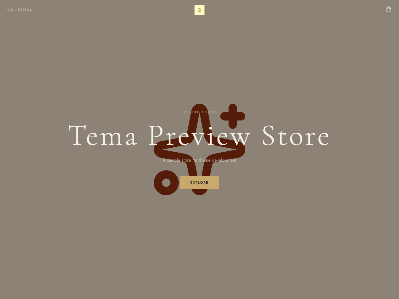 The Maison storefront template